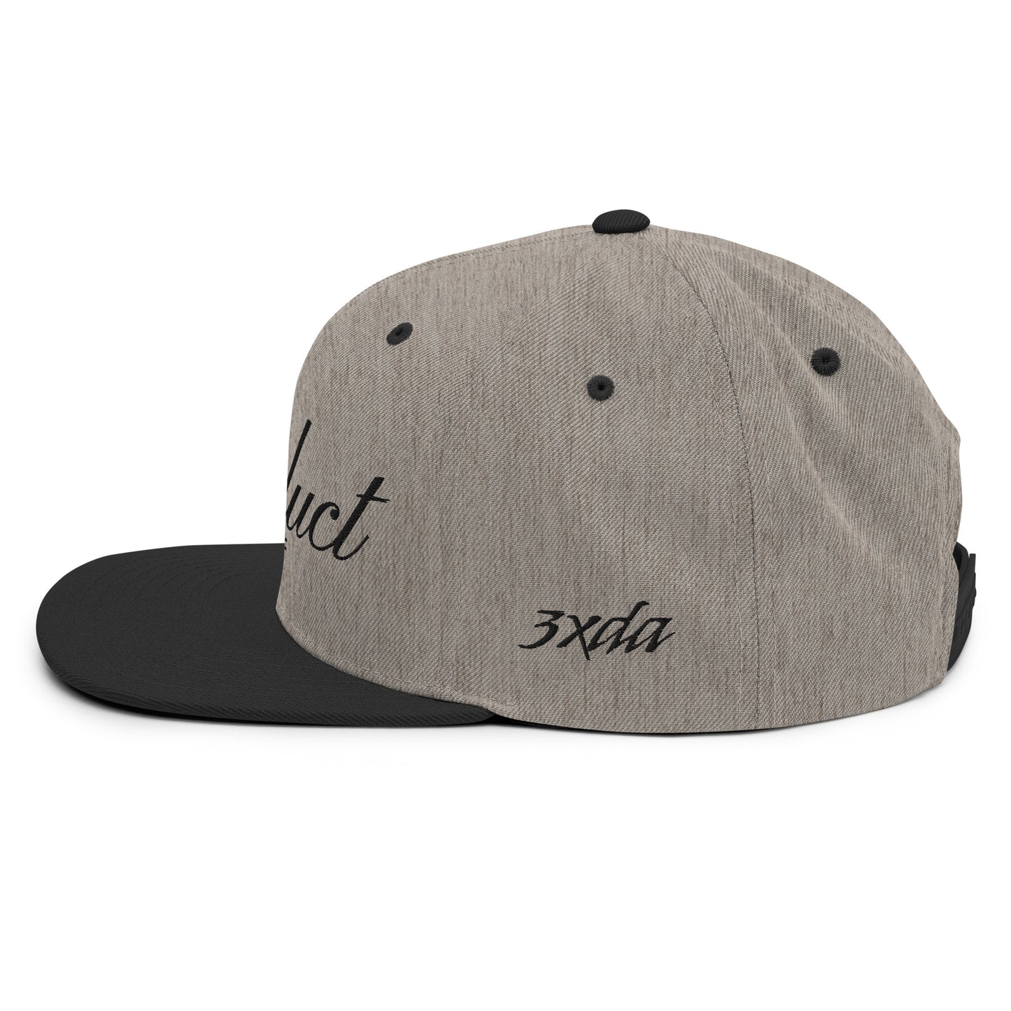 Conduct Over Belief Black - Snapback Hat