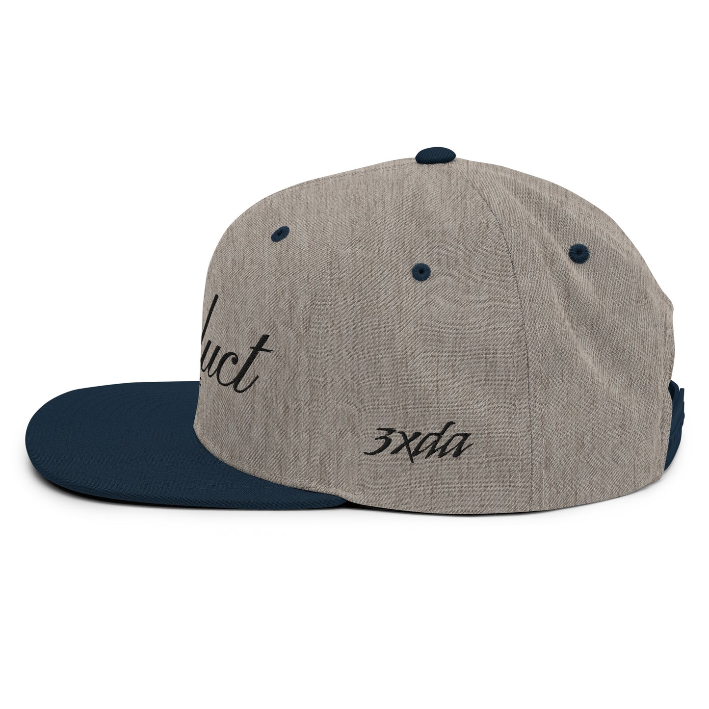 Conduct Over Belief Black - Snapback Hat