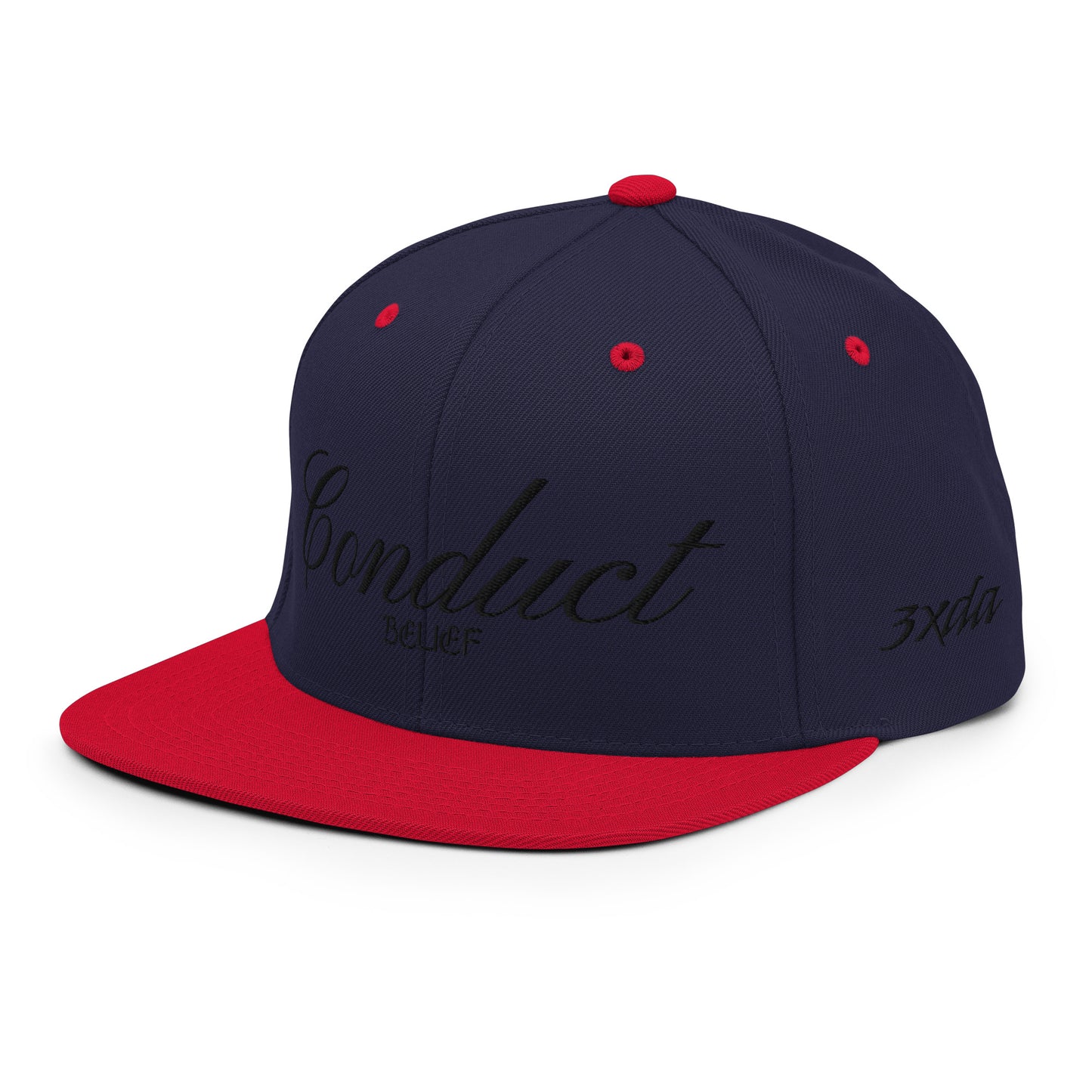 Conduct Over Belief Black - Snapback Hat